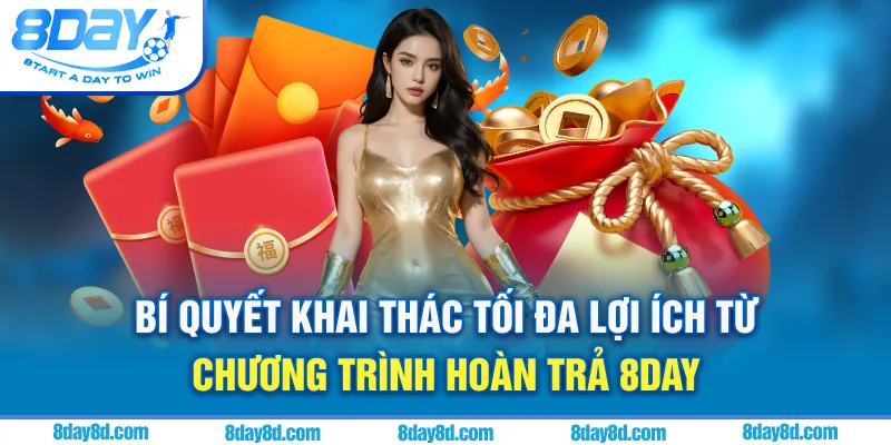 Bí quyết khai thác tối đa lợi ích từ chương trình hoàn trả 8day